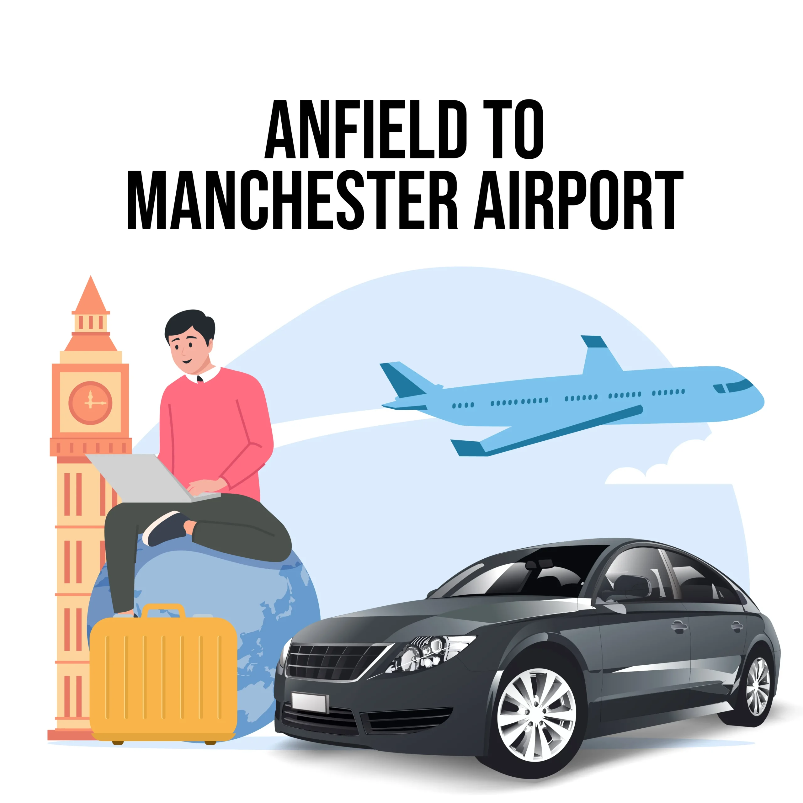 Anfield To Manchester Airport Taxi