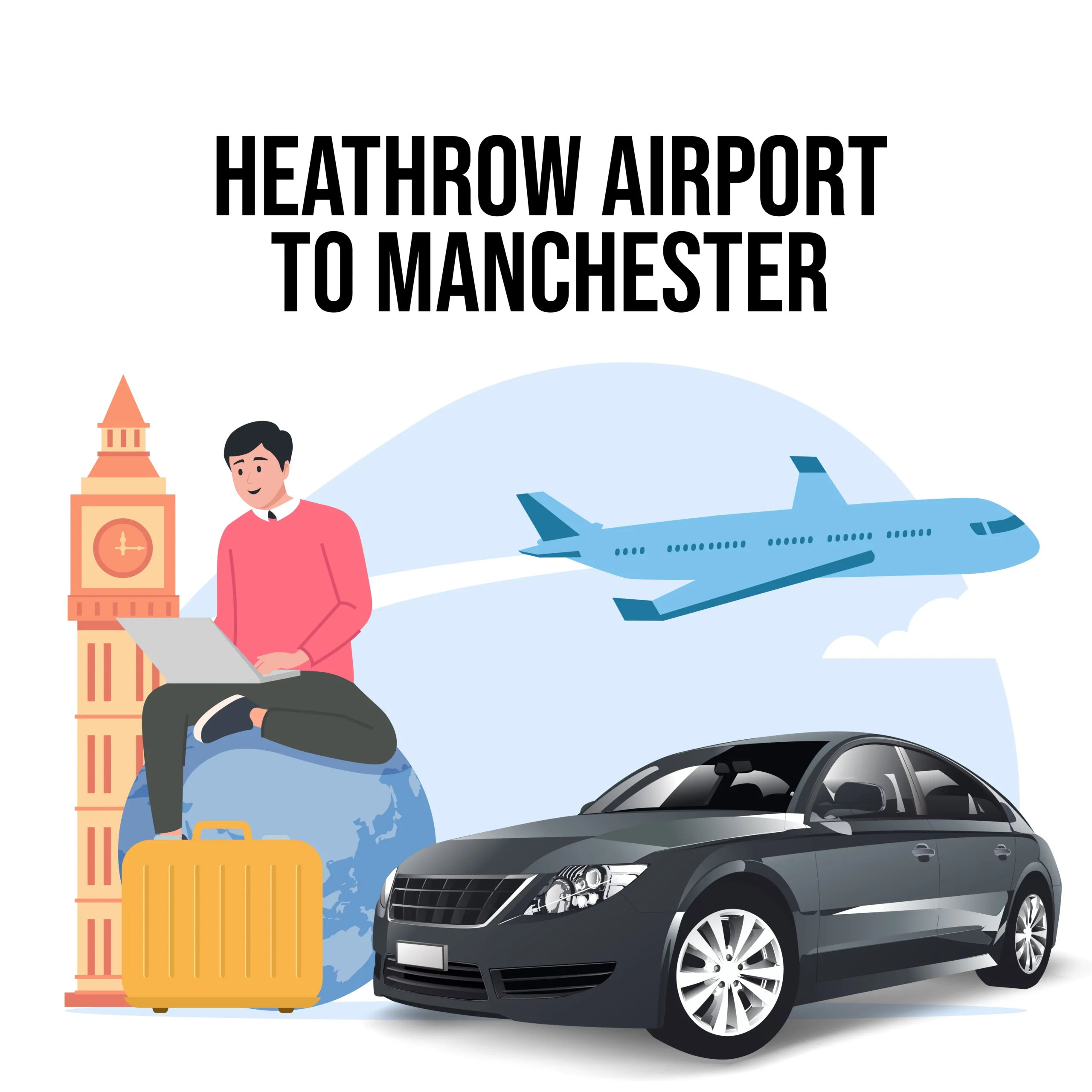 Heathrow Airport To Manchester Taxi