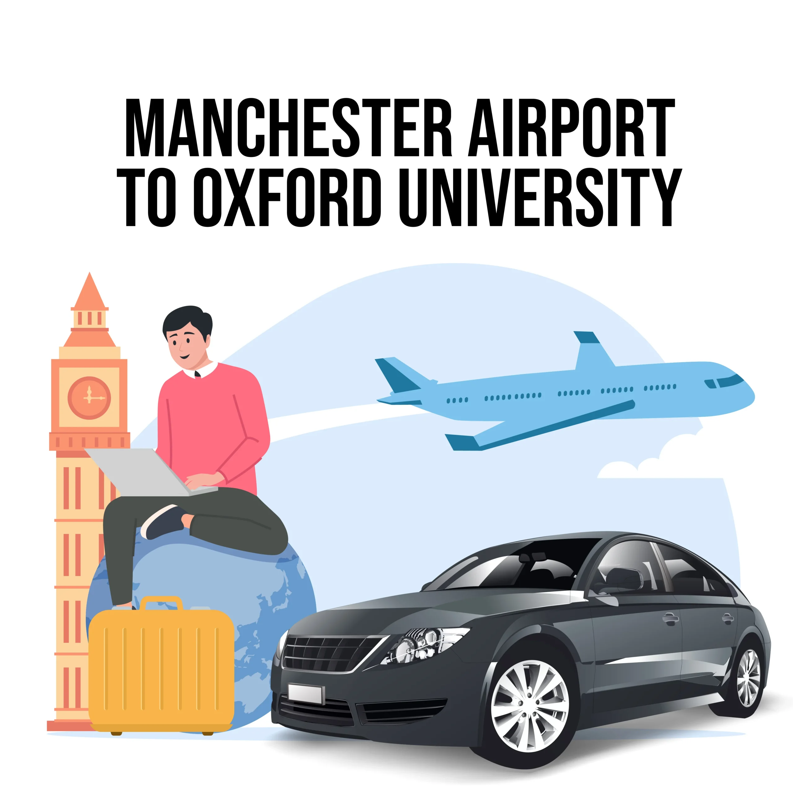 Manchester Airport To Oxford University Taxi