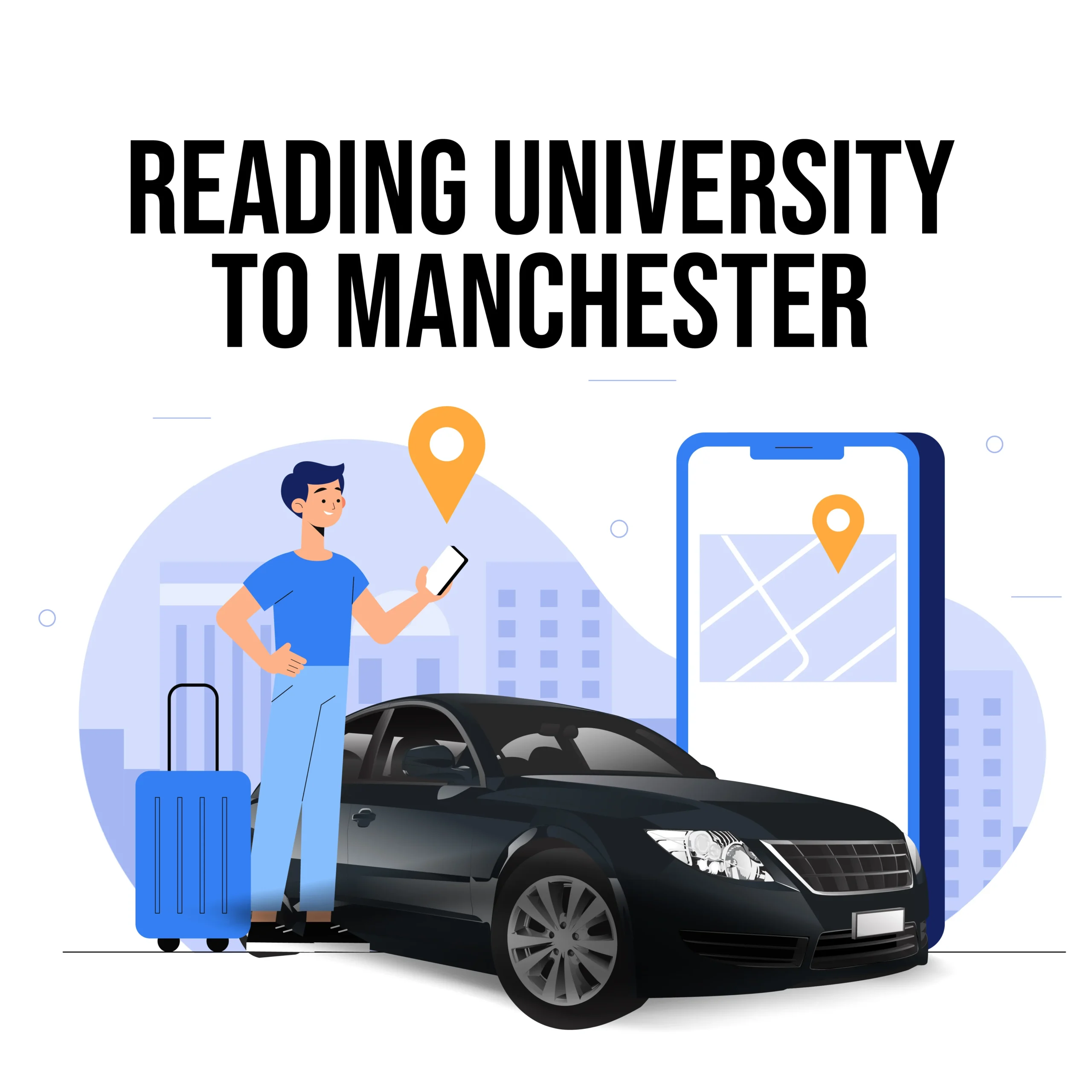Reading University To Manchester Taxi